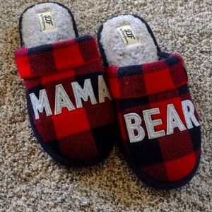MUST GO!! NEW Dearfoams Mama Bear Slippers Size L 9/10